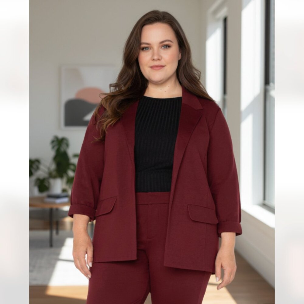 Liverpool Women's Burgundy Blazer